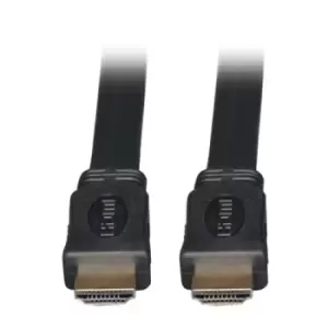 Tripp Lite P568-010-FL High-Speed HDMI Flat Cable Digital Video with Audio 4K Ultra HD (M/M) Black 10 ft. (3.05 m)