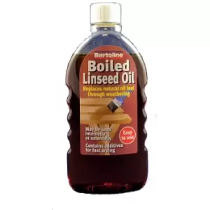 Bartoline Boiled Linseed Oil, Wood Sealer, 500ml