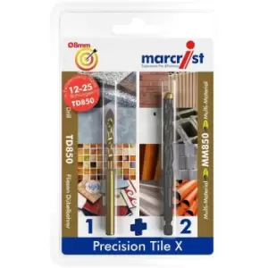Marcrist Precision Tile X 6mm Set - N/A