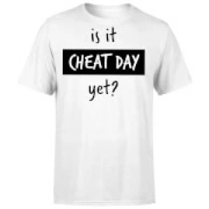 Is it Cheat Day T-Shirt - White - 4XL