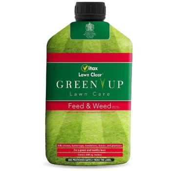 Green Up Liquid Lawn Feed and Weed Grass Care - 1 Litre - Vitax