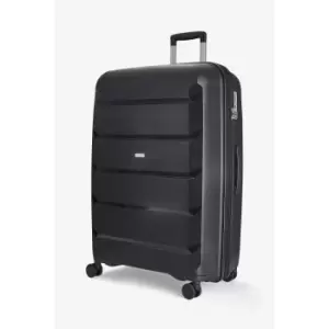 Rock Luggage Tulum 8 Wheel Hardshell Black Suitcase