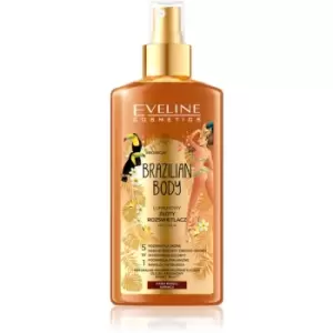 Eveline Cosmetics Brazilian Body Hydrating Body Spray glittering 150ml