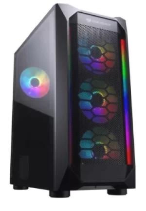 Cougar MX410-T Mesh-G RGB Powerful Airflow and Compact Mid-Tower Case