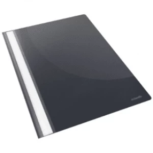 Esselte Vivida A4 Plastic Folder Black - (5 Pack)