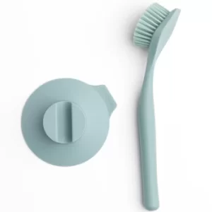 Brabantia Dish Brush With Suction Cup Holder Mint