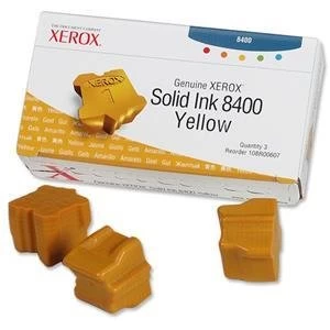 Xerox 108R00607 Genuine Solid Ink 3 x Yellow