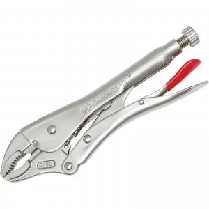 Crescent Curved Jaw Locking Pliers With Wire Cutter 250mm