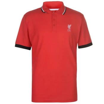 Source Lab Liverpool Polo Shirt Mens - Red