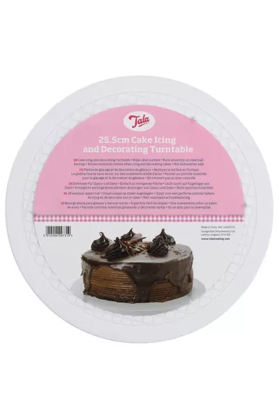 Tala Cake Icing and Decorating Turntable, 25.5cm