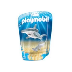 Playmobil Family Fun Hammerhead Shark with Baby (9065)
