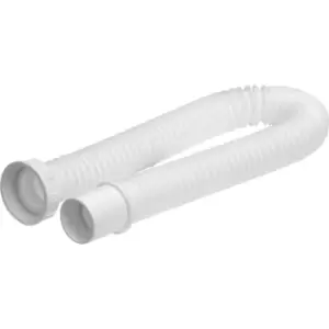 Wirquin Extendable Connector Male Solvent Weld 1 1/2" 270 - 720mm in White