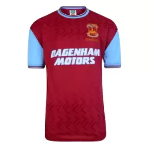 Score Draw West Ham United '94 Home Jersey Mens - Red