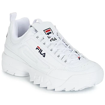 Fila DISRUPTOR LOW mens Shoes Trainers in White,9.5