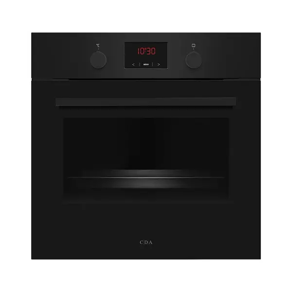 CDA SC030BL Built In Electric Single Oven - Black - A Rated