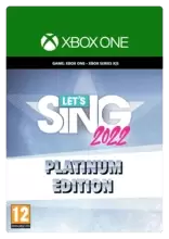 Lets Sing 2022 Platinum Edition Xbox One Series X Game