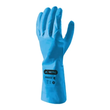 Frisco 95 Blue Nitrile Gloves - Size 7/S