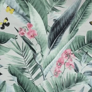 Arthouse Tropical Grey Multicolor Wallpaper