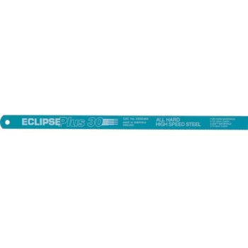 12'X1/2'X14TPI Plus 30 HS S Hacksaw Blade - Eclipse Blue