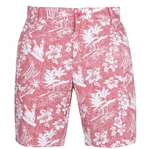 IZOD Hawaiian Shorts - Salt Red648