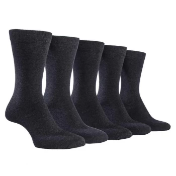 Farah 5 Pack Bamboo Socks Mens - Grey