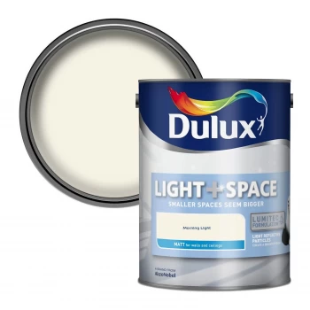 Dulux Light & Space Morning Light Matt Emulsion Paint 5L