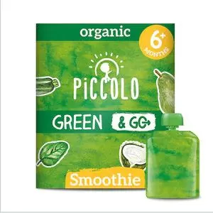 Piccolo Organic Green Go Smoothie Multipack 6m+