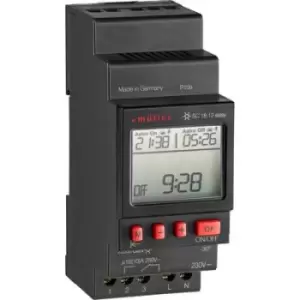 Mueller SC 18.13 easy 230V 50-60Hz DIN rail mount timer digital 230 V AC 16 A/250 V