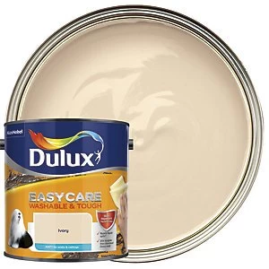 Dulux Easycare Washable & Tough Ivory Matt Emulsion Paint 2.5L