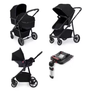 ickle bubba Moon All-in-One Travel System With ISOFIX Base - Black