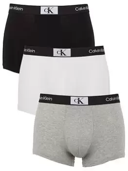Calvin Klein 3pk Trunks - Multi, Size XL, Men
