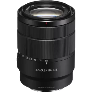 Sony SEL18135 E 18-135mm f/3.5-5.6 OSS Lens (White Box)
