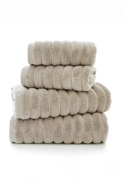 The Lyndon Company Ribbleton Zerotwist Cotton Towels Stone