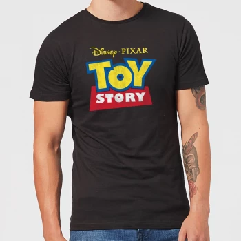 Toy Story Logo Mens T-Shirt - Black - 5XL