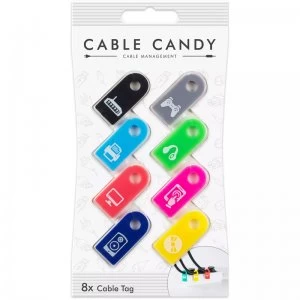 Cable Candy Cable Tag - Mixed Colours CC004