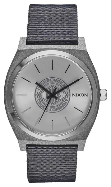 Nixon A1350-1920-00 Independent Time Teller All Silver Watch