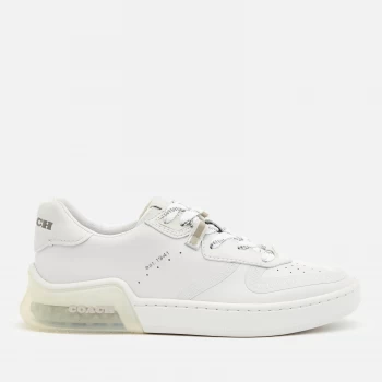 Coach Womens Citysole Suede/Leather Court Trainers - Optic White - UK 3
