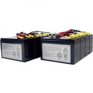 UPS battery Conrad energy replaces original battery RBC12 Suitable for model D