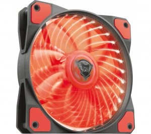 TRUST GXT 762R 120 mm Case Fan - Red LED, Red