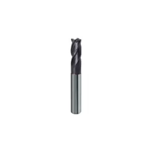 3562 8.00MM Carbide 4 Flute Roughing End Mill with 0.5MM Corner Radius - FIREX Coated