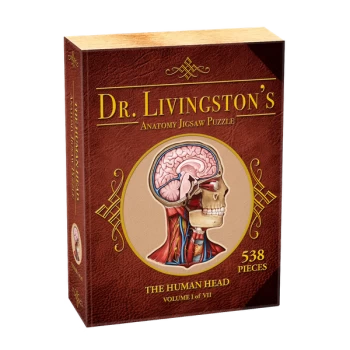 Dr Livingstons Anatomy Volume I: The Human Head Jigsaw Puzzle - 538 Pieces
