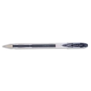 Uni Ball Signo UM 120 Medium Rollerball Pen Line Width 0.4mm Tip Width 0.7mm Black 1 x Pack of 12 Pens