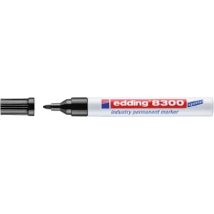 Edding 8300 Permanent Marker - Black