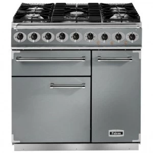 Falcon F900DXDFSSCM 77070 90cm Deluxe Dual Fuel Range Cooker - Stainless S