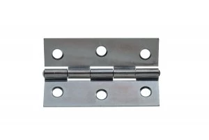 Wickes Butt Hinge - Zinc Plated 76mm Pack of 20