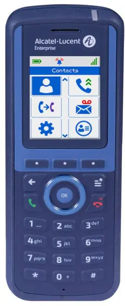 Alcatel Lucent Mobile 8254 - DECT telephone - Wireless handset - Blue