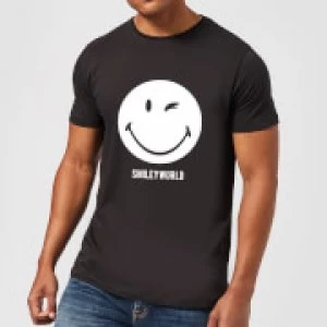 Smiley World Large Smiley Mens T-Shirt - Black - XL