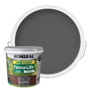 Ronseal One Coat Fence Life Charcoal Grey 5L