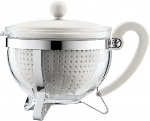 Bodum Chambord Teapot White