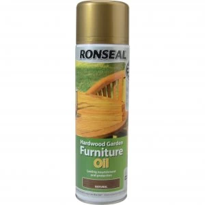 Ronseal Hardwood Furniture Oil Clear 500ml